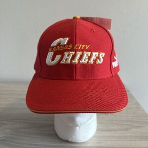 New Vintage Kansas City Chiefs Hat 1990s Puma Pro Line‎ Adjustable NFL NWT